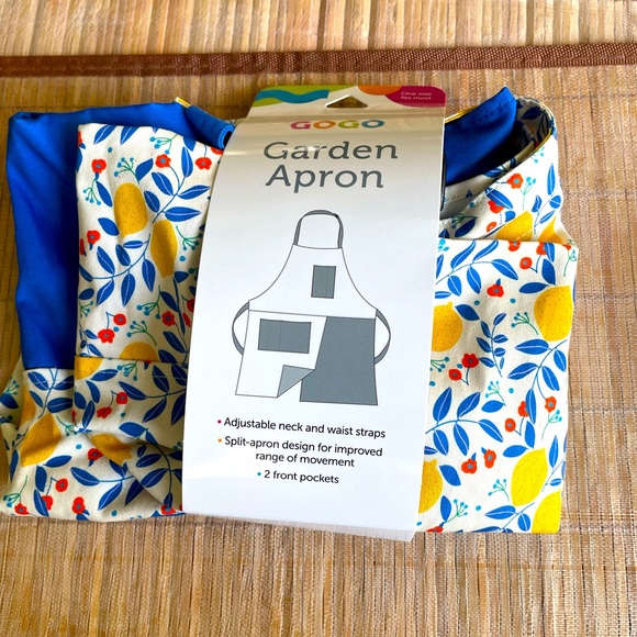 Garden Apron, Sweet Vine Design - Picture 6 of 7